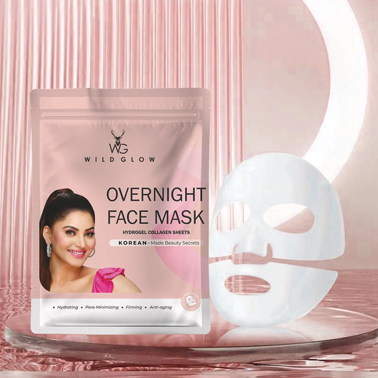 Overnight Korean Glass Skin Face Mask With Real Deep Bio-Collagen - 34G x 1