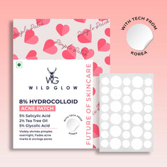 Overnight Acne Relief Hydrocolloid Pimple Patches With Salicylic Acid - 36 Dots