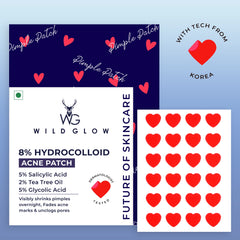 Overnight Acne Relief Hydrocolloid Pimple Patches With Salicylic Acid - 36 Dots