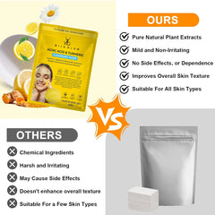 KOJIC ACID & TURMERIC KOREAN CLEANSING PADS - 40Pcs