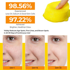 KOJIC ACID & TURMERIC KOREAN CLEANSING PADS - 40Pcs