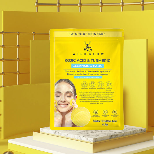 Kojic Acid & Turmeric Korean Cleansing Pads 