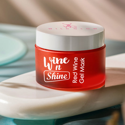 Red Wine Gel Face Mask With Paris-Based Red Wine Extracts (50 GM)