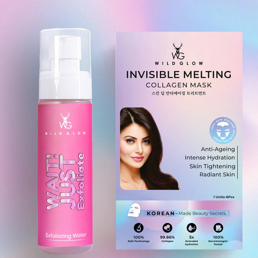 Invisible Collagen Mask For Anti-Ageing With Toner