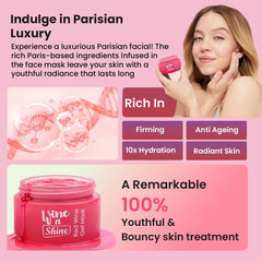 Red Wine Gel Face Mask With Paris-Based Red Wine Extracts (50 GM)